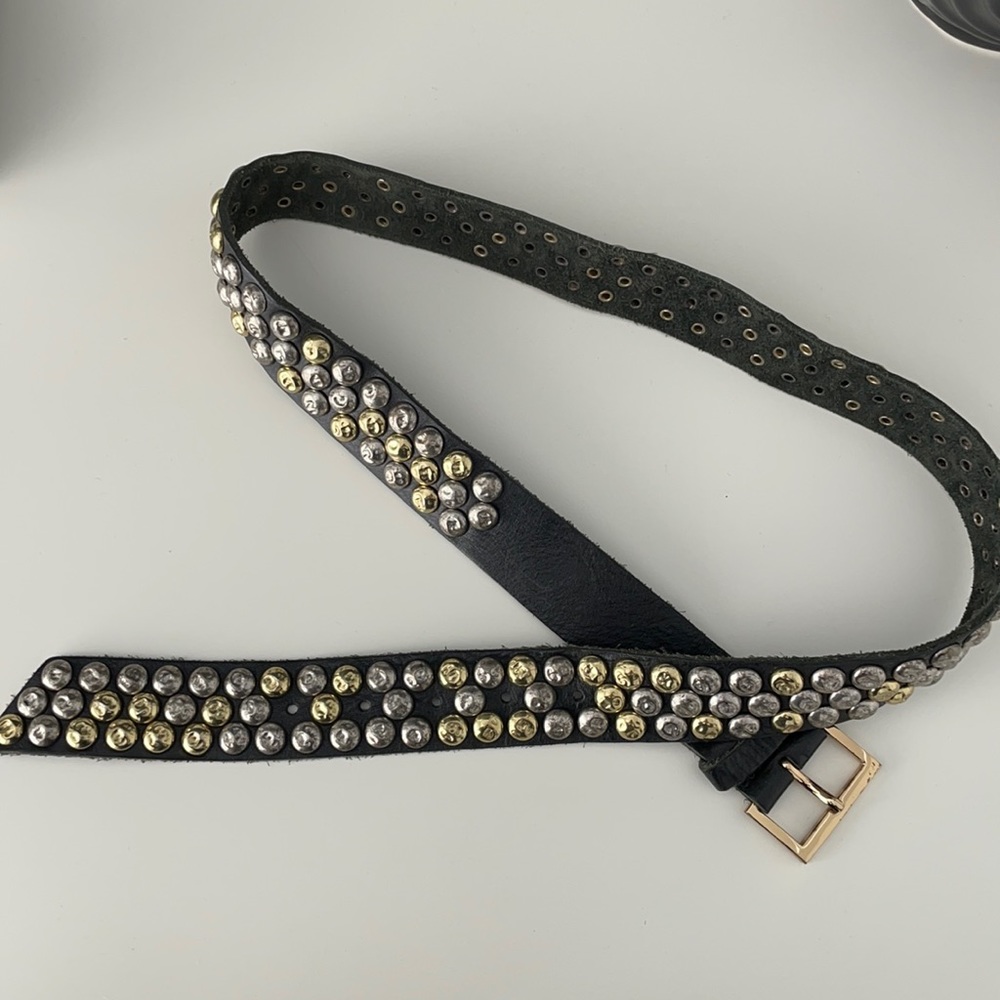 Zadig & Voltaire studded belt